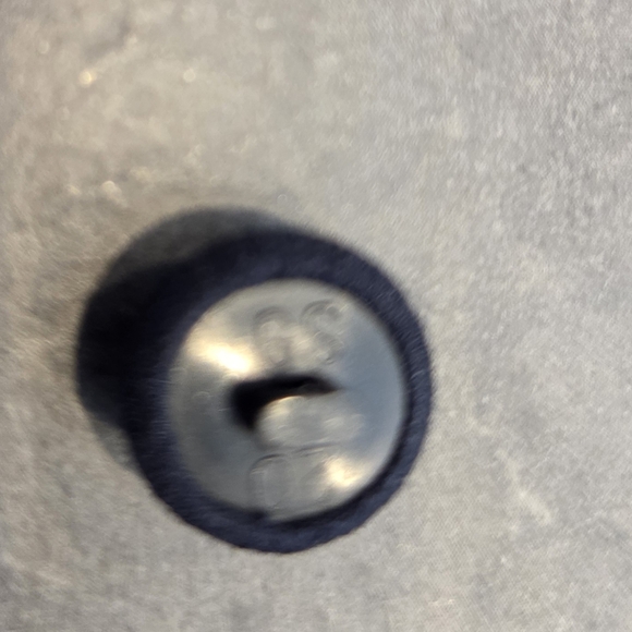 Lindy Bop Vintage Inspired Elegant Navy Midi Dress with Button Detail - Picture 6 of 6